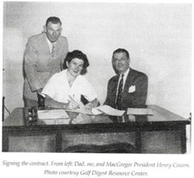 Louise_Suggs_Signing_Contract